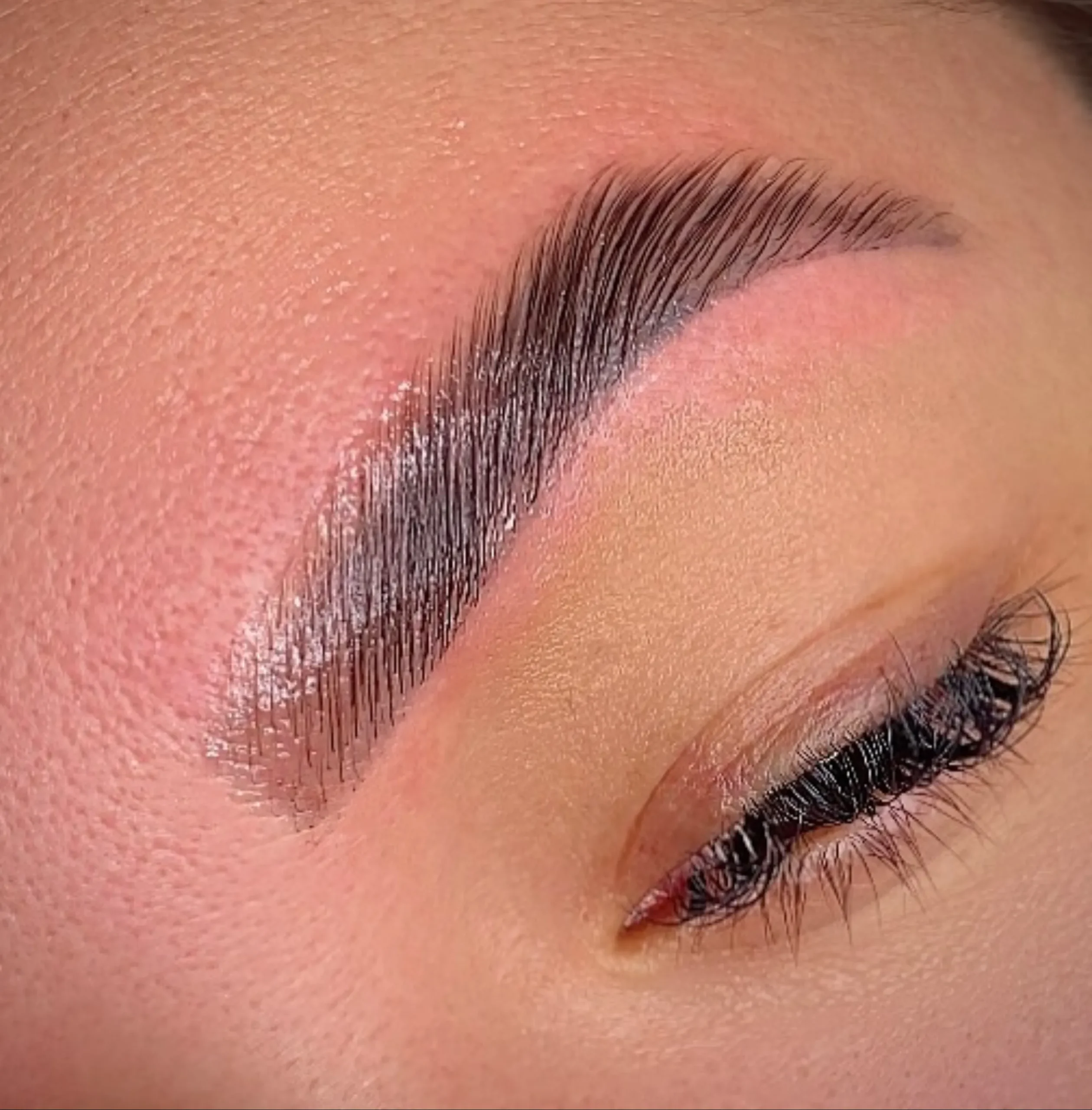 eyebrow tattoo gone wrong